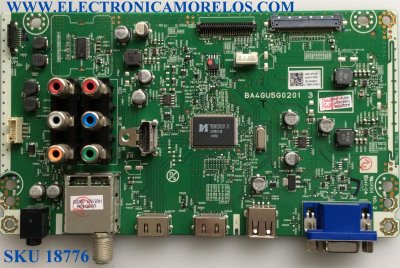 MAIN / FUNAI A4G21MMA-003 / BA4GU5G0201 3 / A4G21UH / A4G21-MMA / PANEL U4A20XH / MODELOS 40ME324V/F7 / 40ME324V/F7 DS1 / 40ME324V/F7 DS2
